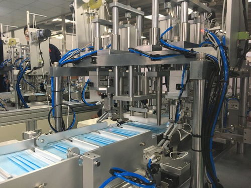 青企自主研發(fā)全自動流水線口罩機 僅需一人照看